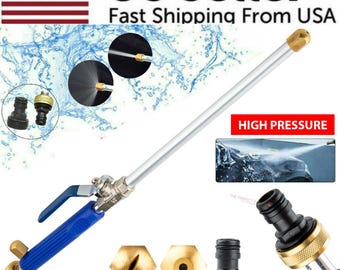 Boquilla de pistola rociadora de agua para lavadora a presión de alta presión Accesorio de varilla Manguera de jardín