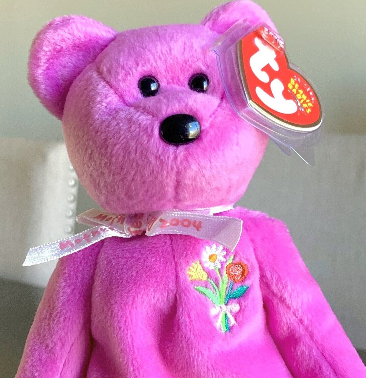 2003 40059 Mother 2004 Bouquet Flowers Mother's Day Ty Beanie Baby