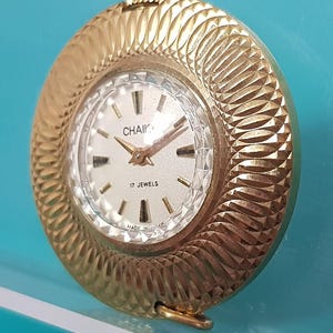 watch pendant USSR gold plated