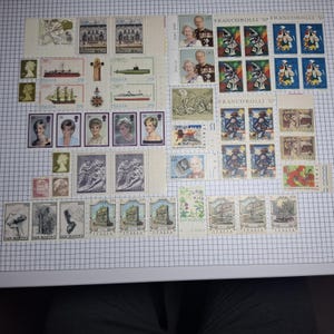 vintage stamp set
