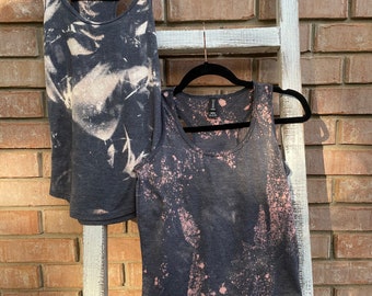 Bleached Tank Tops