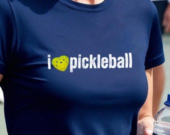 I Love Pickleball T-shirt. pickleball shirt, pickleball gift, pickleball tshirt, pickleball player, pickleball lover,