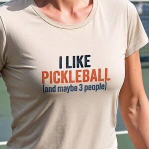 I like pickleball and like three people t-shirt. pickleball gifts, pickleball, pickleballer shirt, pickleball tee, pickleball t shirt,