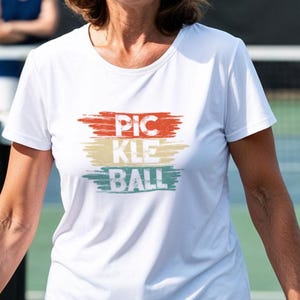 PICKLEBALL paint brush T-Shirt. pickleball shirt, pickleball gift, pickleball tshirt, pickleball player, pickleball lover