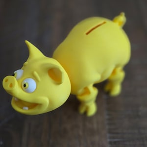 Piggy Pig Flexi Flexible Coin Bank