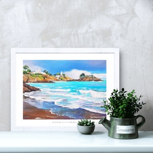 Praia de Comtesse no inverno - Saint Quay Portrieux - Bretanha