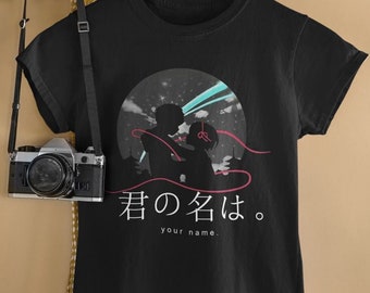 Unisex Your Name anime Shirt, Kimi no Na wa Shirt, Taki & Mitsuha, Taki Tachibana shirt, Your Name shirt, anime merch, Your Name gift