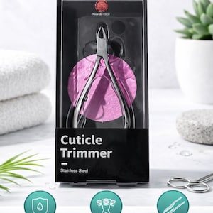 Edelstahl Nagelhautschneider | Scharfe, abgewinkelte Spitzen