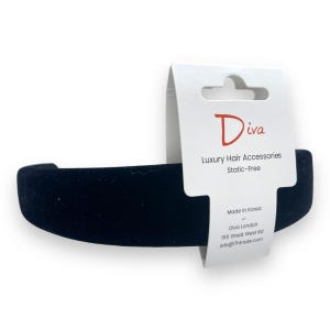 Diva Thick Velvet Headbands | 10 Colours | Luxury Elegant Hair Accessories | Any Hair | Gift for Her | Handmade seams | Premium Soft Finish