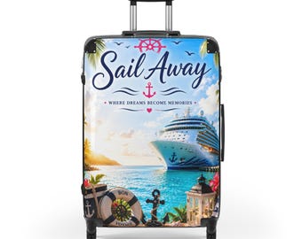 Sail Away Cruise Reisaccessoires: hoes voor bagage, T-shirt en paspoort