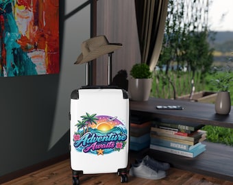 Äventyr väntar solnedgångsstrandväska