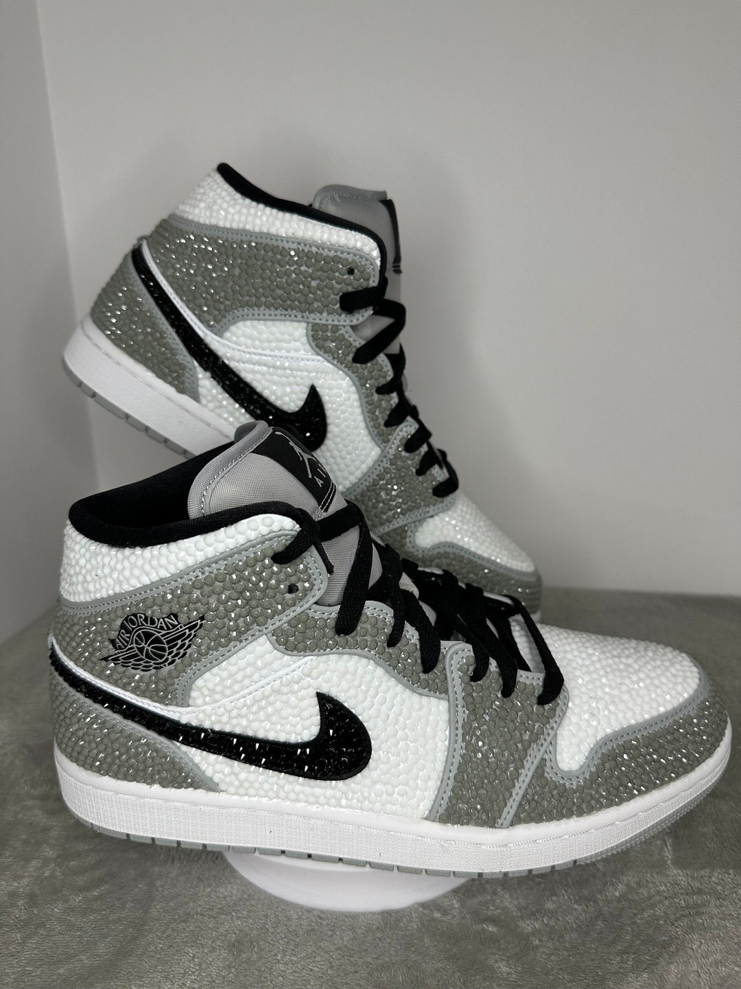blinged out jordan 1