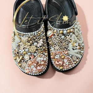 Gepersonaliseerde strass bling crocs