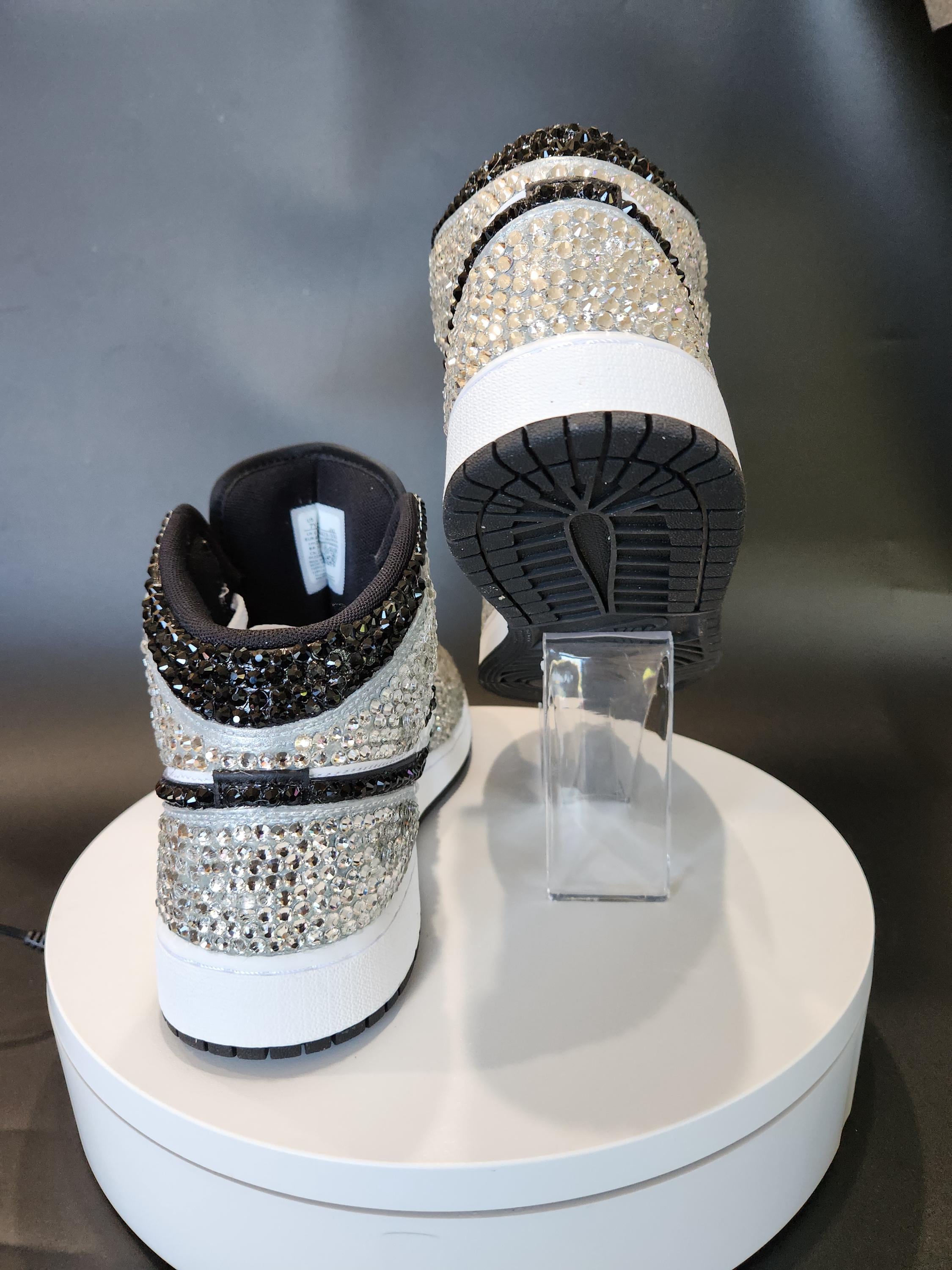 nike air jordan 1 mid bling