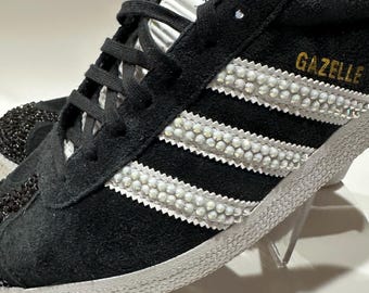 Bling Rhinestone Adidas Gazelle or Samba