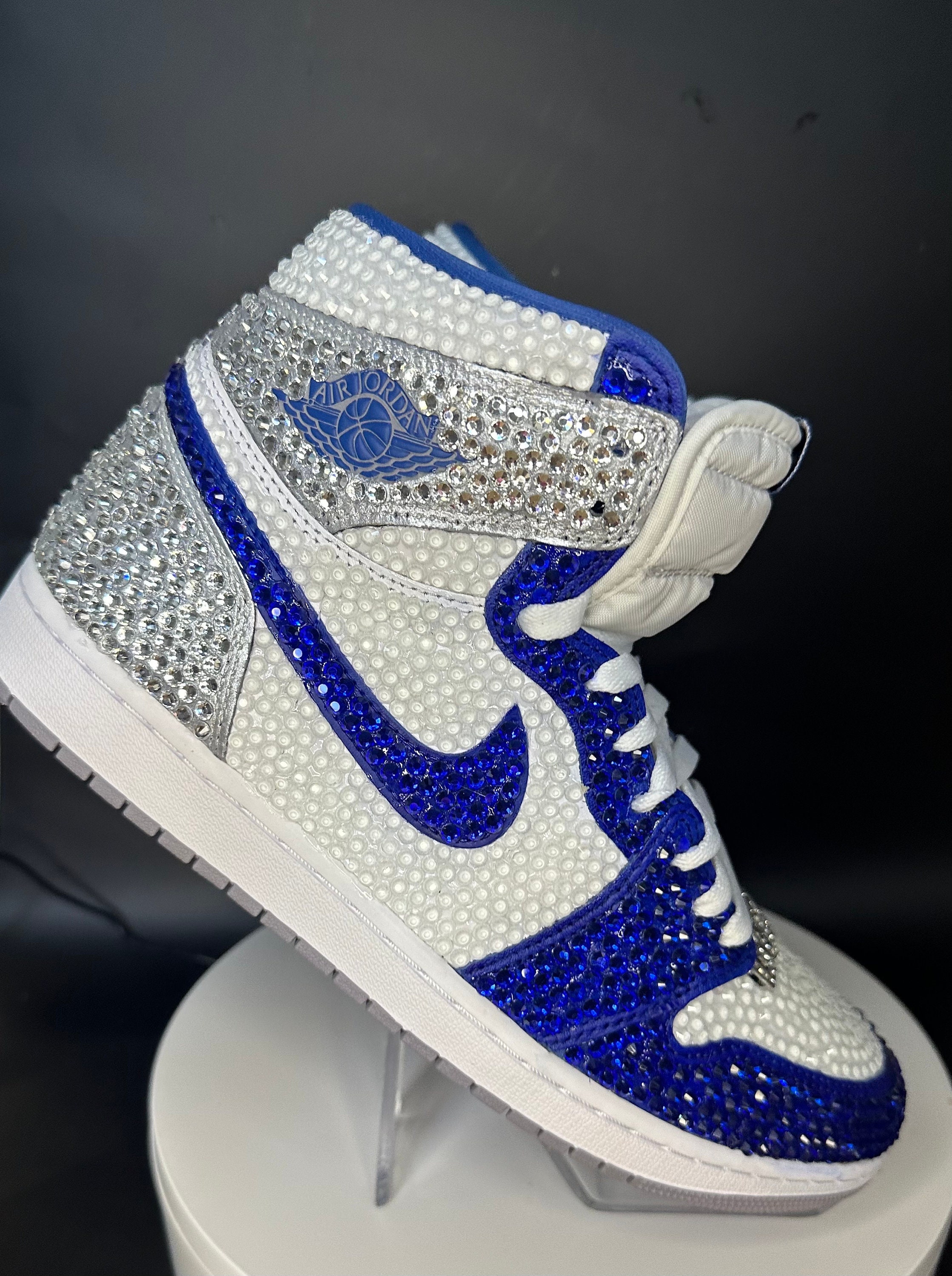 rhinestone air jordan 1