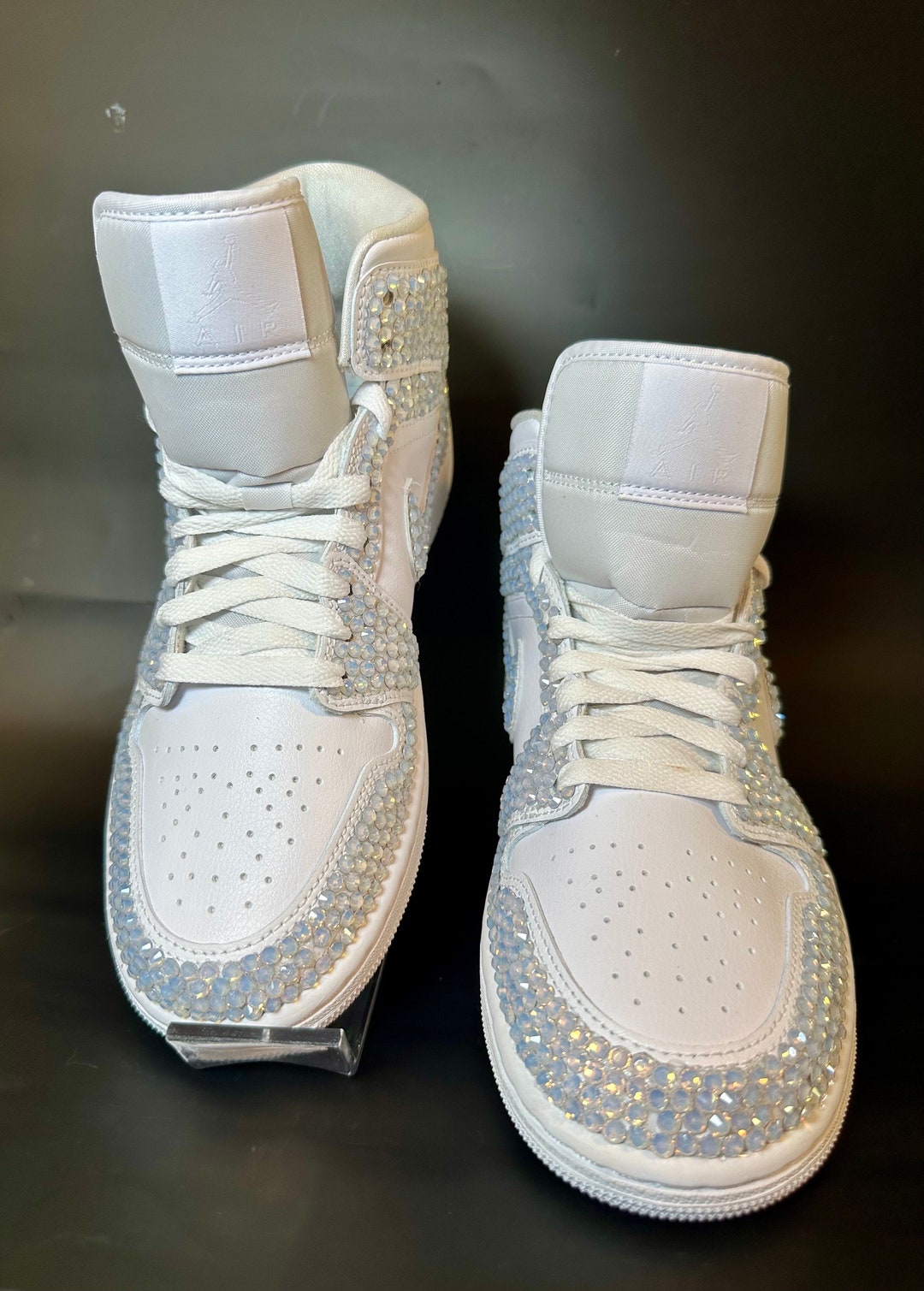 blinged out jordan 1