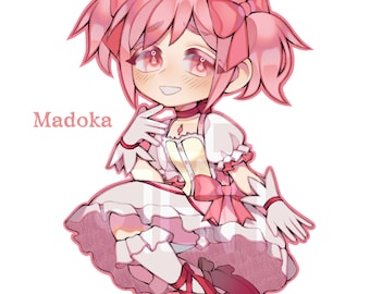 Madoka Kaname Acrylic Keychain