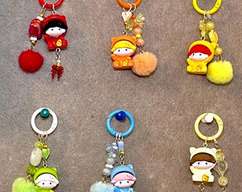 One of the Kind | Dimoo | Handmade | Keychains | Bag Charms | Phone Charms | Fast Shipping