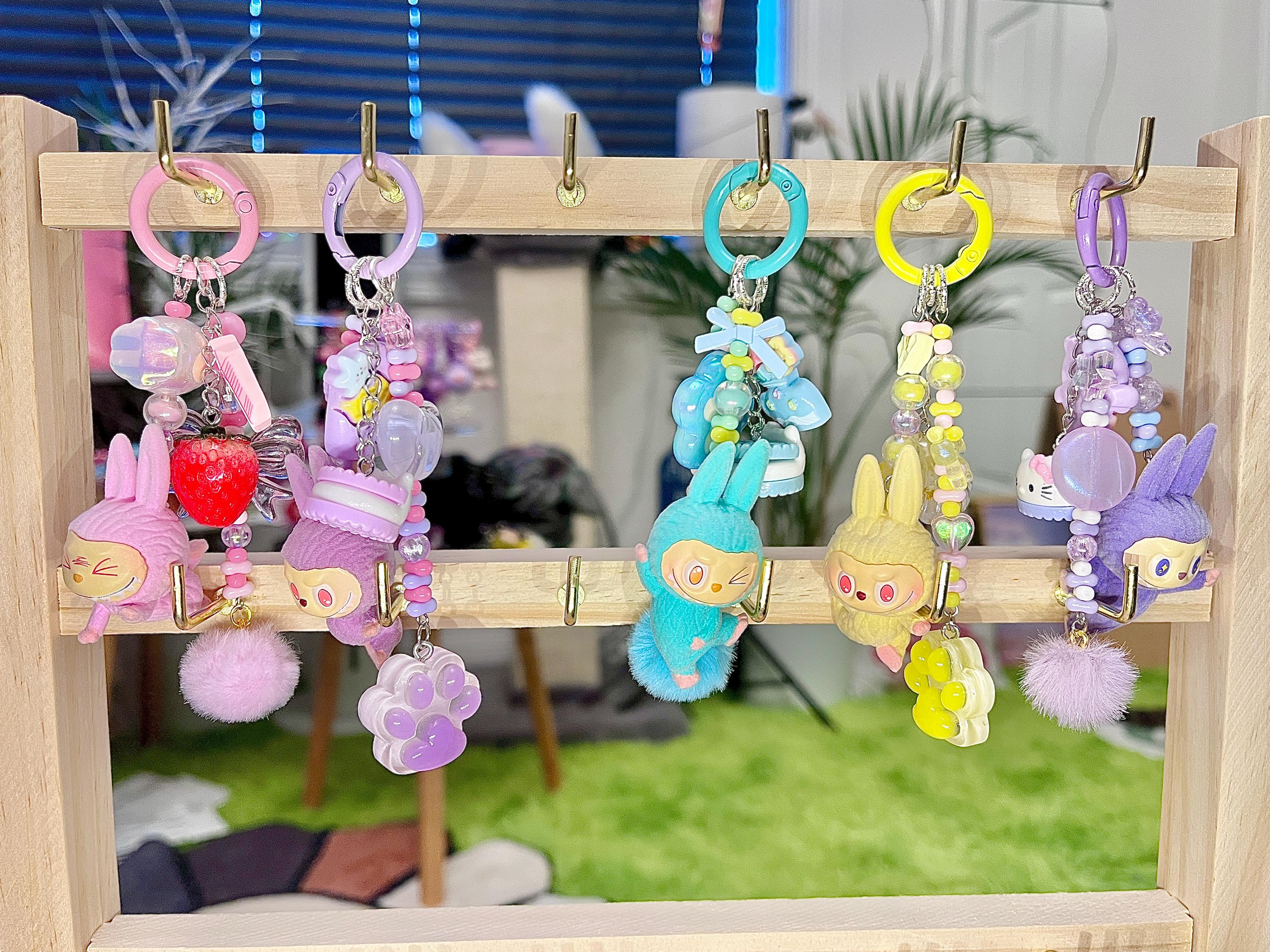 Handicraft and Unique | Yoga Labubu | Zimomo Charms | Handmade | Keychains | Bag Charms | Phone Charms |Each one different| Get Yours Today!