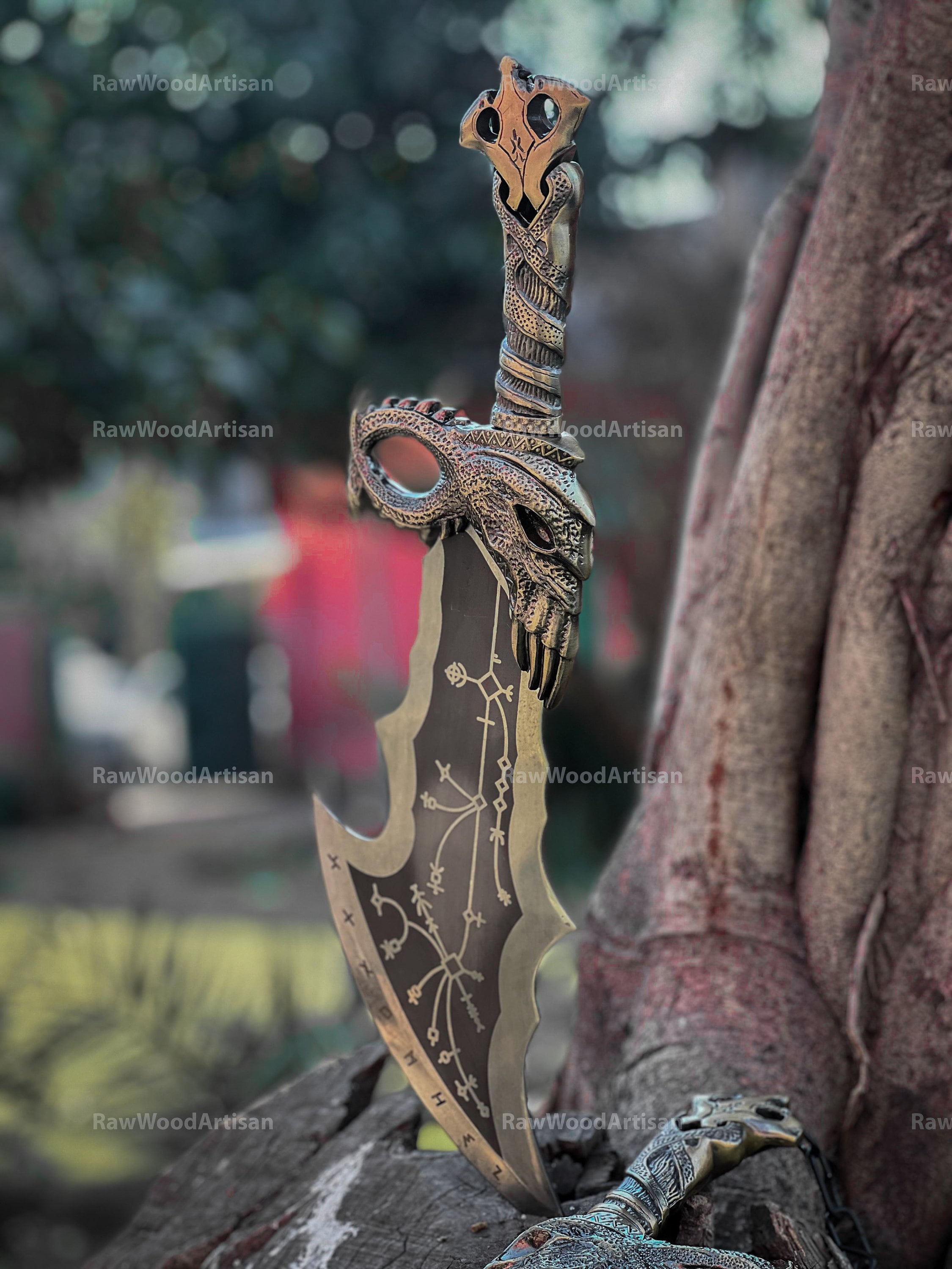 Blades of Chaos Handmade God of War Blades of Chaos Stainless Steel