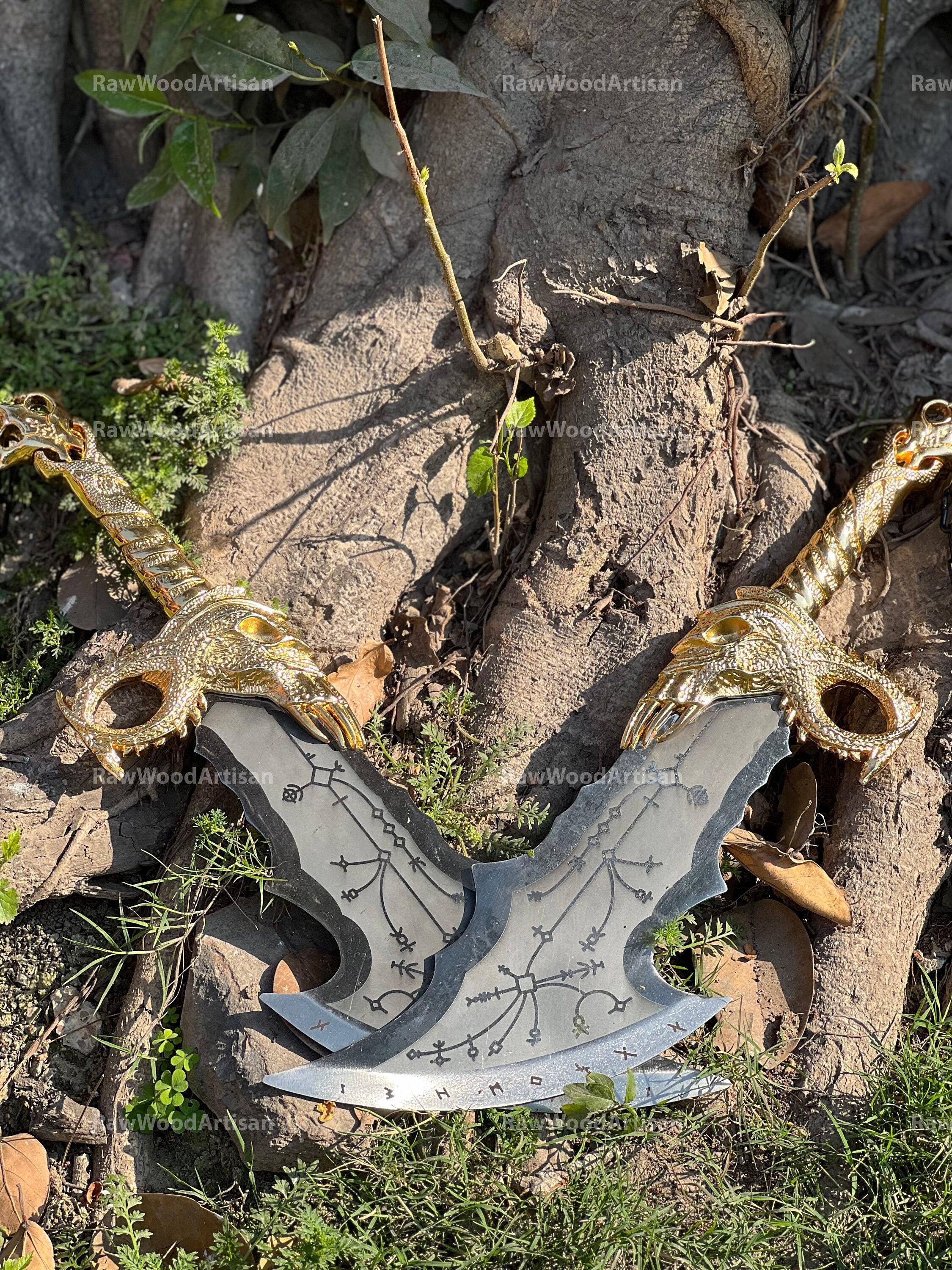 Blades of Chaos Steel|kratos Blades of Chaos Sharp|god of War