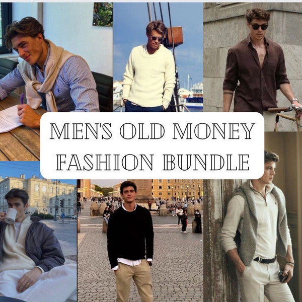 Old Money Men Clothes Etsy