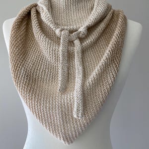 Spring light handmade scarf 100% viscose with ombré effect .