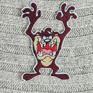 T. Devil Cartoon Embroidered Iron On/Sew On Patch