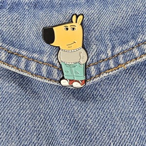Chill G-u-y Enamel Pin – Cartoon Meme - Inspired Enamel Pin – Cute & Collectable Character Badge