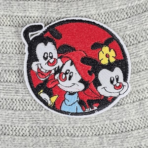 Animania Cartoon Embroidered Iron On/Sew On Patch