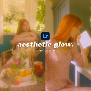 Dreamy Glow Lightroom Presets: Retro Cottagecore Film (Mobile & Desktop)