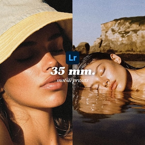 Retro Film Lightroom Presets: Analog Fujifilm Kodak Effects (Mobile)