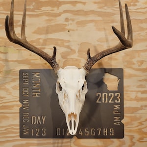 European Deer Mount Plaque - Personalized