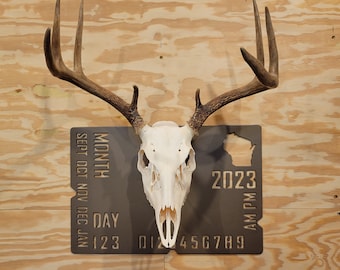 European Deer Mount Plaque - Personalized