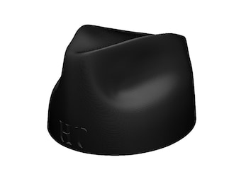 Fedora Hat Block nr 105 – 3D Printed Crown Mold for Felt Hats – Size 52–66 – Heat-Resistant Millinery Tool for Hat Making