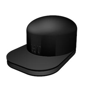 Hat Block number 113  Size 52 to 66 - Millinery Fedora - Crown - Hat Making - Hat Mold - 3D Print - Custom - Hat