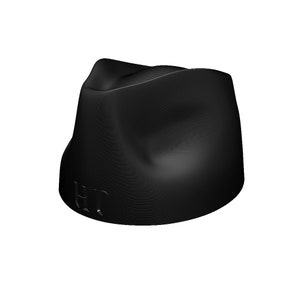 Fedora Hat Block nr 103 – 3D Printed Crown Mold for Felt Hats – Size 52–66 – Heat-Resistant Millinery Tool for Hat Making