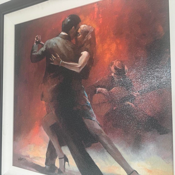 Tango Argentino II - Impression sur toile par Willem Haenraets