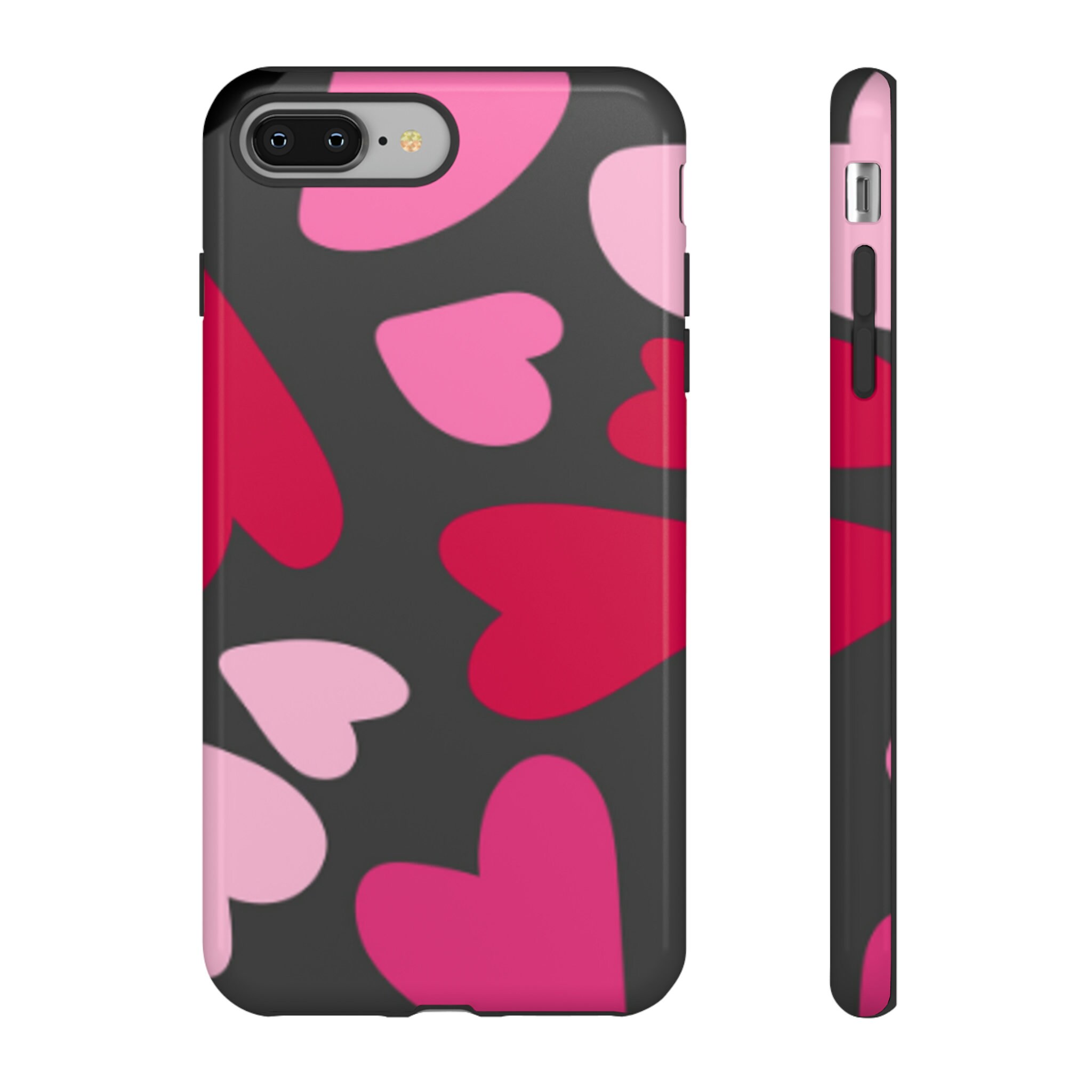 Heart Phone Cases, Red and Pink Heart Phone Cases, Colorful Hearts