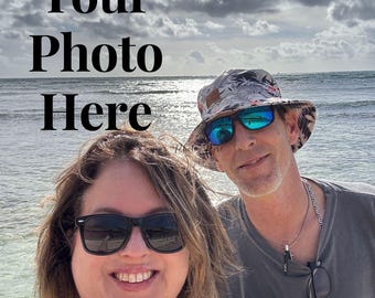 Custom Photo Aluminum Sign - Personalized Metal Print for Home Decor & Unique Gifts