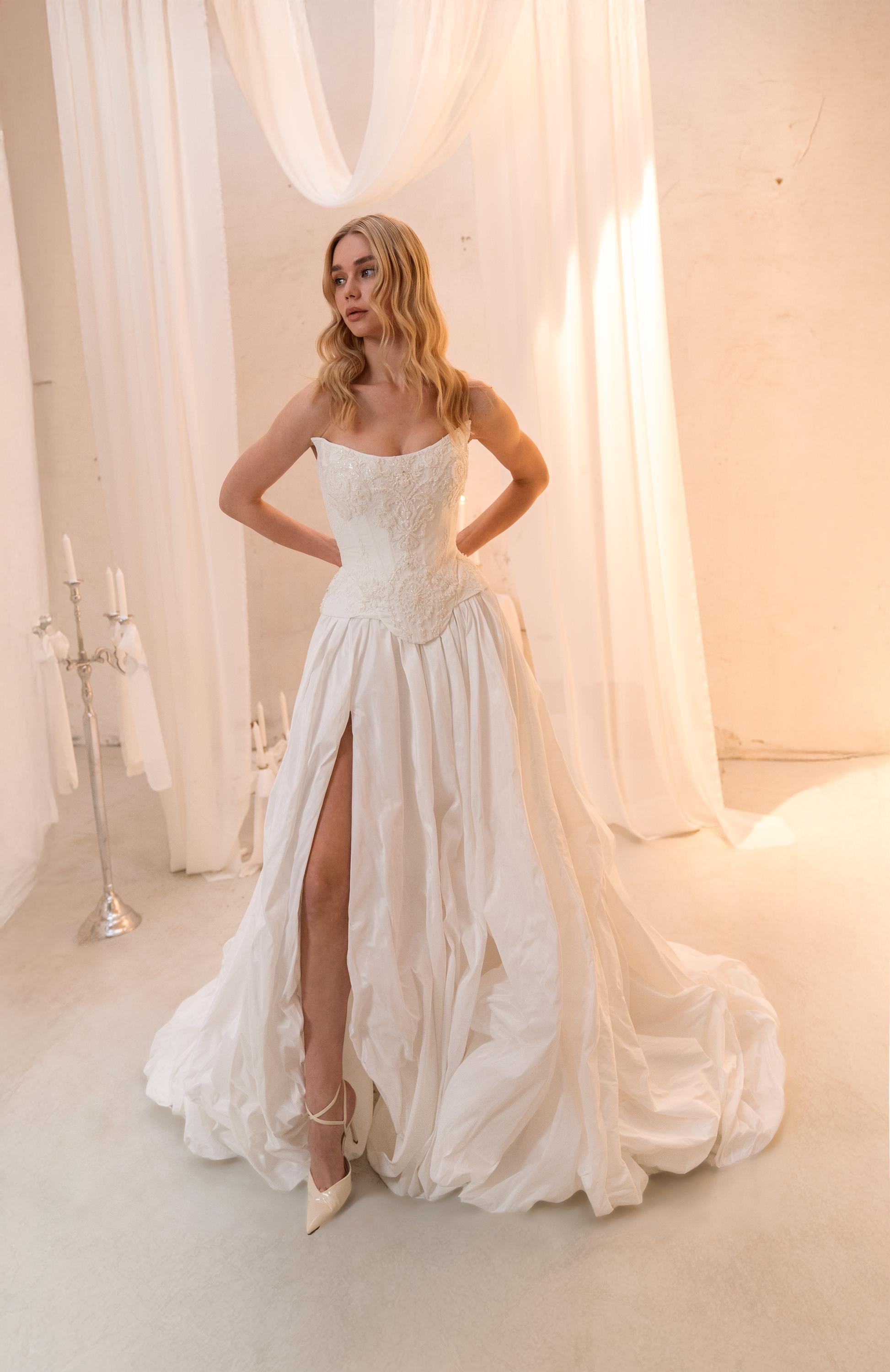 スーツ・フォーマル・ドレス andresd pearl bustier dress Pearl Corset Dress - Shop on Pinterest