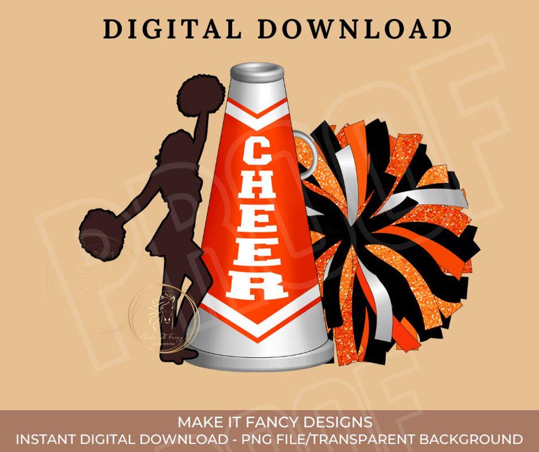 Cheer Cheerleader PNG Digital File Stock Show, Football Cheer Cheer