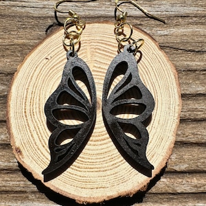 Sleek Butterfly Wing Earrings