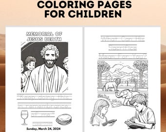 2024 JW Memorial Kids Coloring Pages