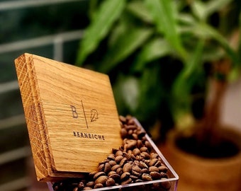 Eureka Mignon MCI (altes Eureka-Modell!) - Deckel für Kaffeemühle aus Holz (Eiche)