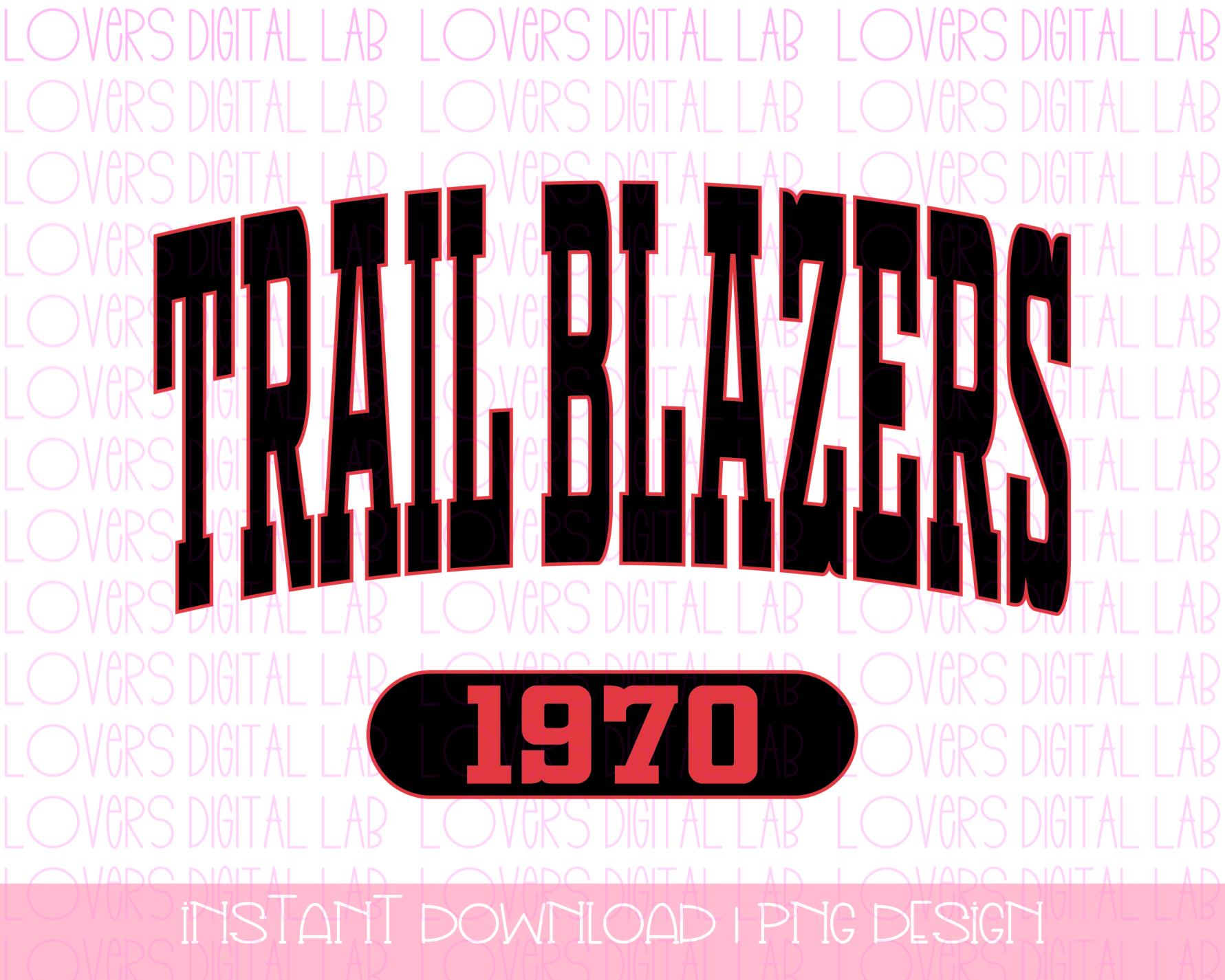 Portland Tailor Blazers Logo PNG | Sofortdownload | Basketball Digitale Datei | Bogen, Retro, Trendy Crafts, Blazer PNG-Datei,Trail Blazer