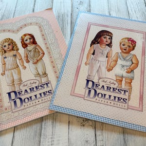 Vintage Paperdoll Books - Etsy