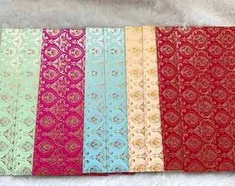 Ethnic Money Gift Envelopes | Colorful Cash Envelopes, Seals Included