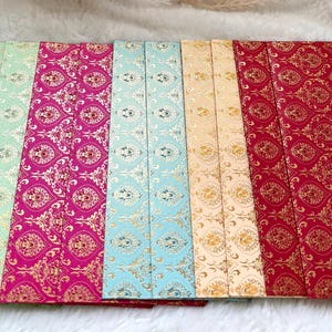 Money Gift Envelopes: Colorful Ethnic Design, Gold Seals Included (Pack of 10) Gold Print